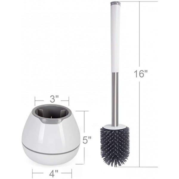  Toilet Brush and Holder Set