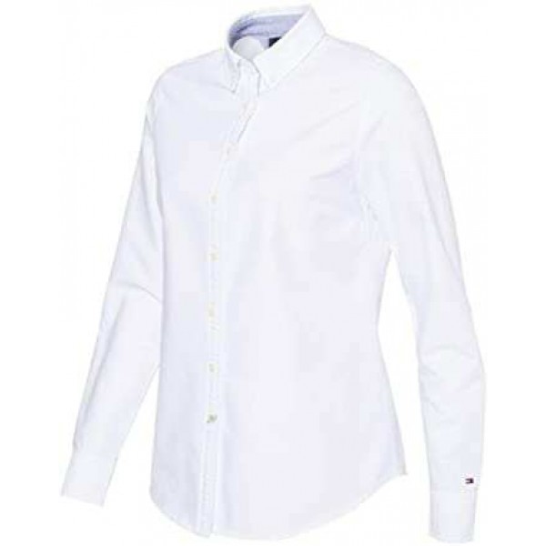 Womens New England Solid Oxford Shirt